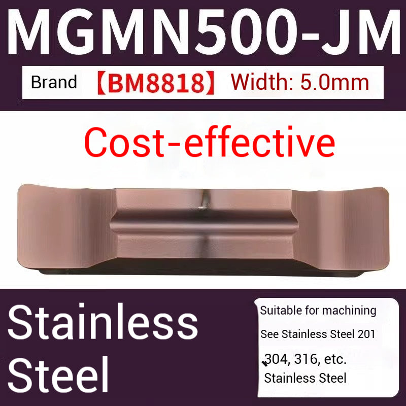 1031-CNC grooving cut-off inserts lathe end face clamp cutter grain mgmn300-m steel parts stainless steel cutter head Shandong Denso Pricision Tools Co.,Ltd.